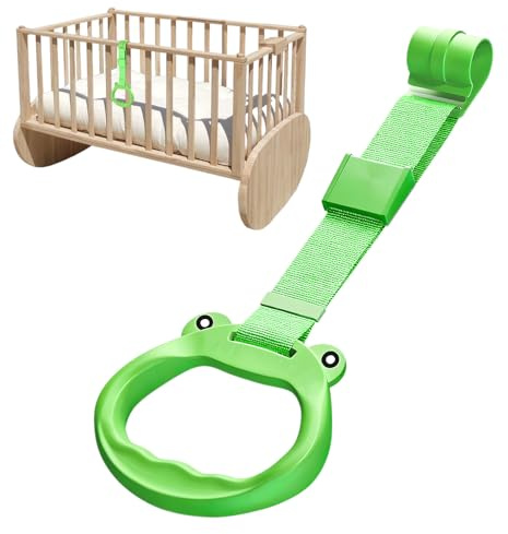 Bollisate Anelli Alzati per Parco Giochi Baby - Maniglie Sollevamento Lettino Attrezzo Camminatore - Adorabile Accessorio Per Esercizi Quotidiani Di Bilanciamento - Bambini Guardrail Scorrevole Casa