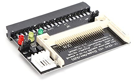Yctze Adattatore CF a IDE Modulo Convertitore Lettore di Schede per unità Disco Rigido con Interfaccia Femmina a 40 Pin - Compatibile con Sistemi IDE di Schede Compact Flash, Supporta, OS X e -
