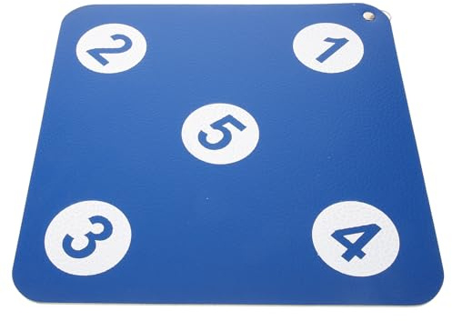 NIYANGLE Fechtzielscheibe aus Dickem Gummi Wetterbeständig Leicht Abgerundet mit Wandhalterung für Säbel Florett und Degen Training
