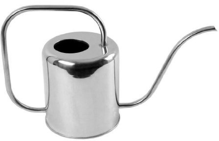 Esschert Design Gießkanne aus Edelstahl, Fassungsvermögen 1,5 l