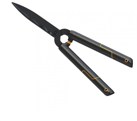 FISKARS - Tijera corta setos Singlestep con cuchillas onduladas HS22 58cm - Ø 40 mm Mangos de polipropileno