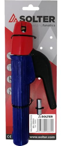 Solter Pinza Porta Electrodo 300A Cerrada – Soldadura MMA Profesional | Hasta 5.0 mm | Alta Conductividad y Seguridad