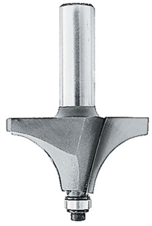 Makita 733121-4A Fraise à défoncer 3/16 2 cannelures, 1/4 SH, C.T.