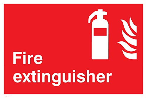 Viking Schilder fz334-a4l-v FEUERLÖSCHER Zeichen, Vinyl, 200 mm H x 300 mm W