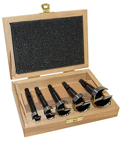 FISCH Forstnerbohrersatz Wave Cutter SP Bohrer, Durchmesser 15-35 mm, 5-er teilig, 03170005K