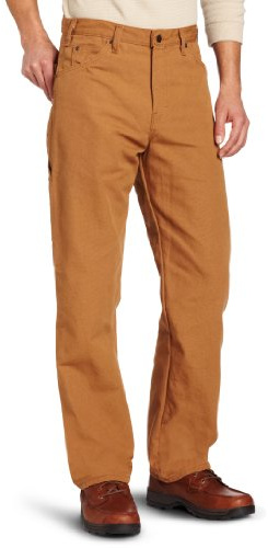 Dickies Lätta Anka Carpenter jeans för män med rak passform, arbetsbyxor, braun anka, 32W / 32L