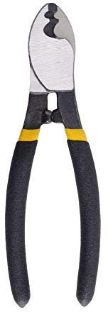 iwobi Pince Coupe Cable,Pince Coupante 150mm Câble Mâchoires de Serrage pour Fils Aluminium Cuivre Câble