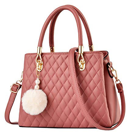 NIYUTA® Sacs portés main Femme de marque Mode Cabas Sacs portés épaule Sacs bandoulière Sac a main FR125 Rosé