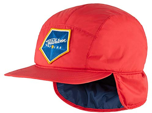 Fjallraven 78005 Polar Padded Cap Hat Unisex-Adult True Red S/M