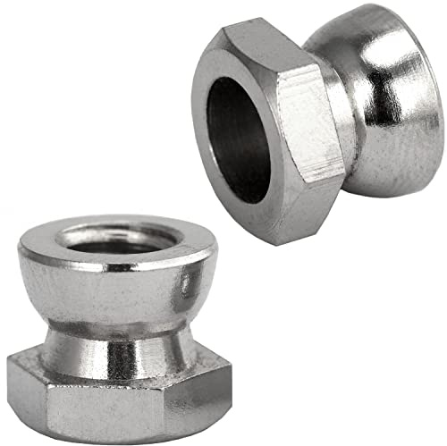 FASTON® Abreißmuttern M6 Edelstahl A2 V2A (50 Stück) Edelstehl Muttern Diebstahlhemmende Abreissmuttern Diebstahlsicherung Sicherheitsmutter Abreiss Mutter