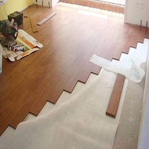 HARICSET Isolamento Anticalpestio Sottopavimento per Laminato Spessore 2 mm di Isolamento Acustico da Calpestio Isolamento del Pavimento per Parquet Laminato(Size:1 * 35m)