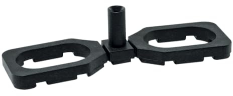 100 Stück terrasys Terrassen Abstandshalter Bolzendurchmesser 4 mm oder 7 mm für den Terrassenbau (Ø Abstand Bolzen 7 mm | 100 Stk.)