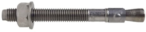 50x Remstaler BOLZENANKER | EDELSTAHL A4 | M6 M8 M10 M12 M16 M20 | made in GERMANY | Stahlanker | Keilanker | Betondübel | Spreizanker | Hülsenanker (10x120)
