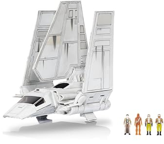 Star Wars Micro Galaxy Squadron Tydirium Shuttle - 7-Inch Vehicle with Unique Deco and Four 1-Inch Micro Figure Accessories
