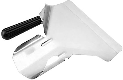 MAGICLULU Pala Para Papas Fritas y Cubitos De Hielo De Acero Inoxidable Diseño Ligero y Práctico Fácil De Limpiar Adecuado Para Uso Cocina Profesional y Doméstica