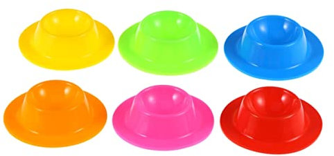 KICHOUSE 6piezas Hueveras De De Alimenticio Resistentes Al y Lavables Lavavajillas Soporte para Mezclados Accesorios De Cocina Prácticos y