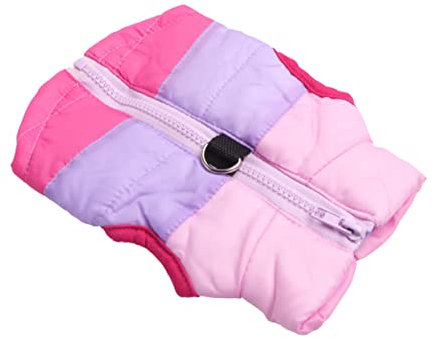 BESPORTBLE Haustier Hund Weste Warme Haustier Mantel Hund Bekleidung Pet Supplies S Größe Rosy Und