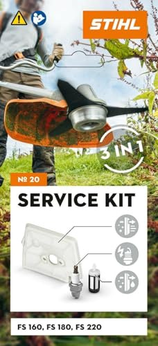 STIHL Service Kit 20, 3-in-1 Wartungsset für FS 160, FS 180, FS 220 Motorsensen