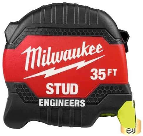 Milwaukee Electric - 35FT Stud Tape Measure with Engineers Scale