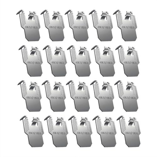 Ganci per appendere quadri per cartongesso, 20 ganci resistenti per appendere cornici da parete, supportano fino a 18,1 kg, strumento facile, ganci da parete senza chiodi per appendere foto, specchi e