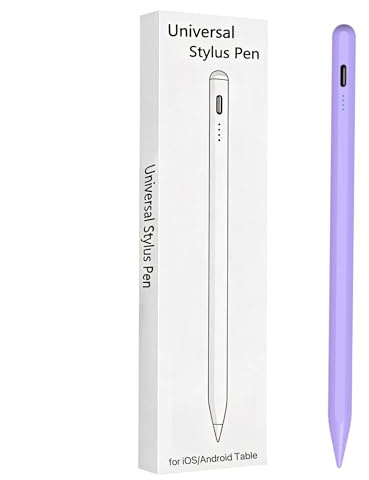 Stylus Pen für Samsung Galaxy Tab Tab A11+/A11/A9+/A8/A7 Schreibstift für Lenovo M11 M10 M9 Idea Pro Tablet Eingabestifte Android 15/14 Pencil (Lila)