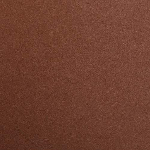 Clairefontaine 97461C Fotokarton Pack, 25 Bögen Premium, Din A4, 21 x 29.7 cm, 300 g, braun