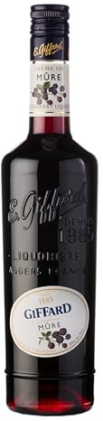 Giffard Crème de Mûre | French Blackberry Cocktail Liqueur, 70cl, 16% ABV