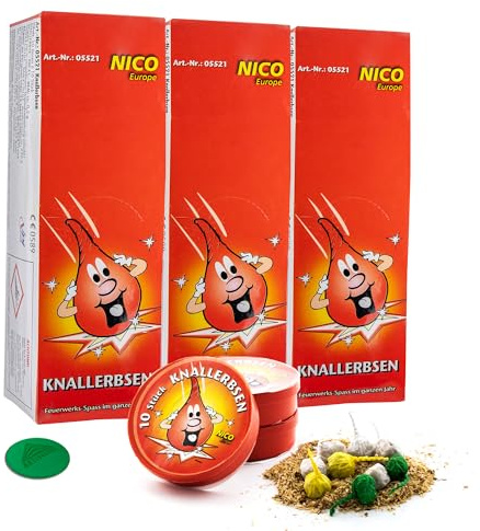 300 Riesen Knallerbsen (30x 10er Dose) von Aktivhandel
