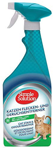 Simple Solution Extreme Pet Stain and Odour Remover | Enzymatischer Reiniger mit 3X Pro-Bakterien Reinigungskraft - 750ml