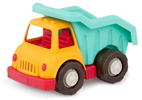 Battat Großer Kipplaster 31 cm LKW – Kinder Auto Spielzeug Outdoor Sandkasten Sandspielzeug – Fahrzeug für Mädchen und Jungen ab 1 Jahr