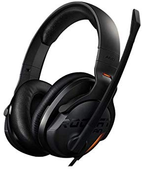 Roccat Khan Aimo 7.1 Surround Gaming Kopfhörer (Hi-Res Sound, USB, AIMO LED Beleuchtung, Real-Voice Mikrofon mit Mute-Funktion), schwarz