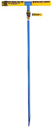 T&T Tools 48 Inch Water Probe - Steel Deep Root Irrigator for Trees - Professional Drip Irrigation Tool with Self Drilling Tip- Brass Valve -Deep Drip Watering Stakes for Efficient Deep Root Hydration