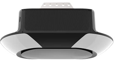 Chamberlain B6713T Smart Advanced Corner LED Lighting-myQ Smartphone Controlled-Ultra Quiet, Strong Belt Drive & MAX Lifting Power, Blue Garage Door Opener