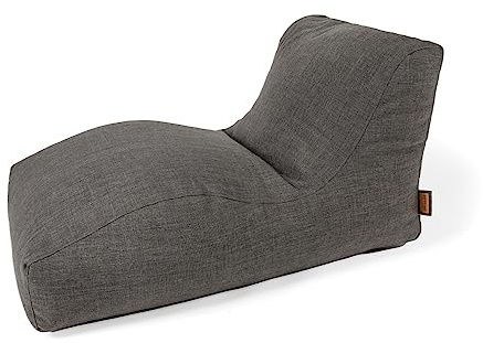Wave Olefin Terra Der Outdoor-Sitzsack für den Garten und die Terrasse Ganzjährig Outdoor geeignet