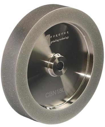 CBN Schleifscheibe 200mm CBN Wheels 8 inch 8 Dia X 1.5 wide X 5/8 Bore for Sharpening HSS Tools Woodturning Tools(180 Grit)