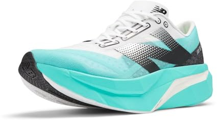 New Balance FuelCell Supercomp Elite V4 Mens Running Shoe, Cyber Jade/White/Black, 11.5 UK