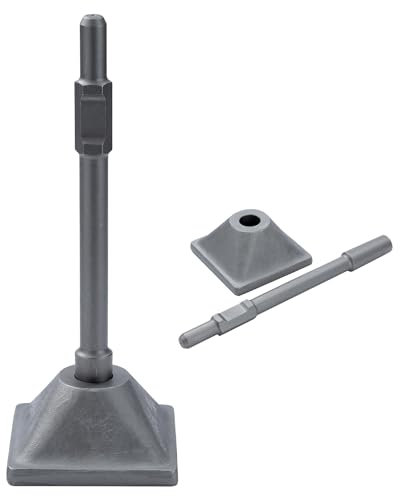 TOPWAY PH65 Martello antirimozione a terra 9KG 1-1/8 Gambo e piastra antimanomissione esagonali, per martello demolitore elettrico martello demolitore per calcestruzzo 121146