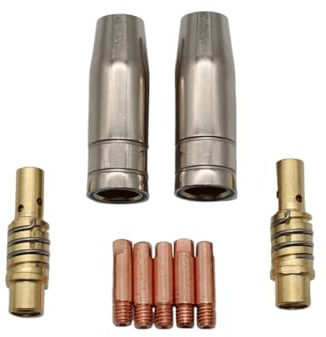 Verschleißteile Set MB15/150 M6 1,0 Stromdüse, Gasdüse, Düsenstock MIG/MAG STM Der Meisterladen