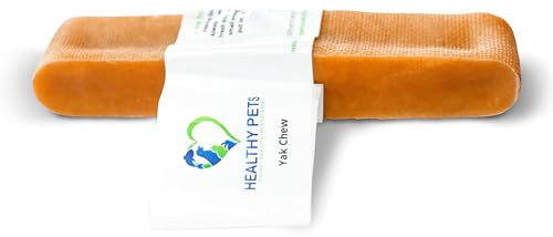 Healthy Pets Himalaya Yak-Käse Für Hunde Mit Kurkuma - Natur-Kaukäse Für Hunde, Getreidefrei & Langanhaltend - Zahnpflege Hundekausnacks & Hundeleckerli Zur Beschäftigung & Gesundheit