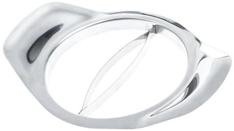 Mango Pit Remover – Affettatrice mango in acciaio inox, pelapatate Chef | Facile da pulire ergonomico Fruit Depitter, rimozione rapida del pozzo, strumento da cucina Sharrp per cucine professionali