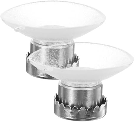 Cabilock Magnetic Stainless Steel Soap Holder Wall Mounted Suction Cup Soap Rack Bathroom Organizer Easy Installation Rustproof Bar Storage