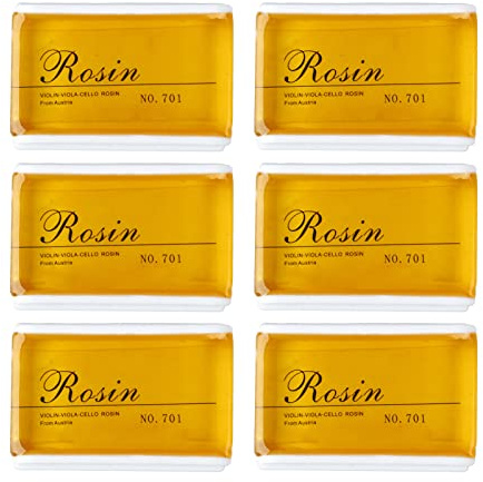 Smooth Bow String Rosine Universal für Bratsche Cello Einfach zu Premium Adhäsion Violine Rosin für Verschiedene Instrumente Aufzutragen (YELLOW)