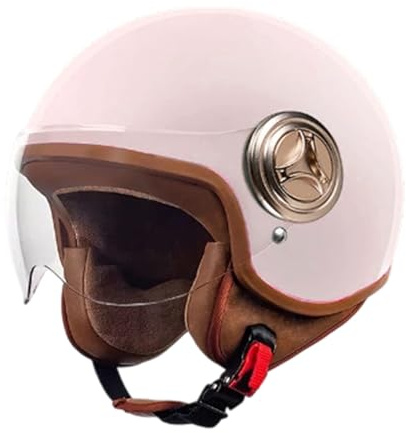 Moxeupon Casques pour adultes - Casque de scooter semi-ouvert - Équipement de protection pour skateboard pour trajets en ville, vélo de route, VTT