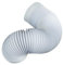 Plastisan, Polychlorure de vinyle (PVC) 867F3 Gaine d’évacuation pour sèche-linge 3 m Ø 102 mm