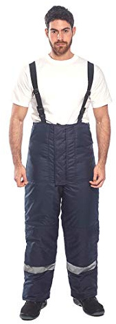 Portwest CS11 Fryslager Byxor, Regelbunden, Storlek 5XL, Marinblå
