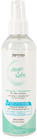 JOYDIVISION CLEAN'N'SAFE 200 ml, Reinigungs-, Pflege-, Desinfektionsmittel & Toy-cleaner