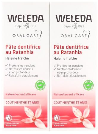 Weleda Toothpaste with Ratanhia 2x75ml