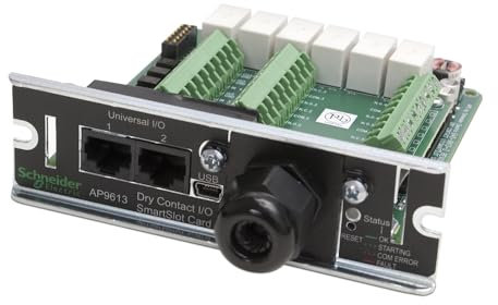 APC I/O SmartSlot-Karte mit potenzialfreiem Kontakt (Dry Contact) - AP9613 - Sicherheit & Umgebungsüberwachung