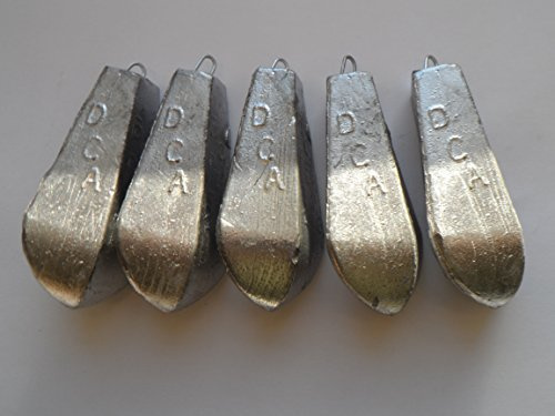 fishwithfinn 12oz Bopedo Sea Fishing Weights Pack Of 5
