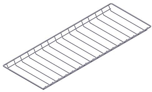 Flaschenkorb mit Traegern L800 T300 mm weissaluminium